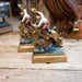 Armor Bronze by Master Craftsman Bucking Horse Bookends Collectibles Armor Bronze