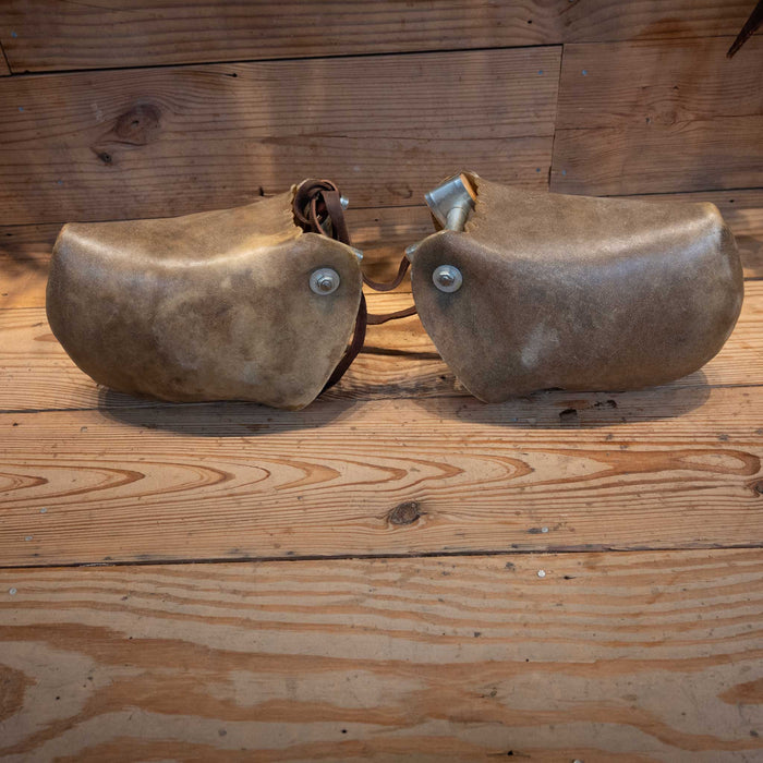 Handmade Ryan Clark Wood Stirrups w/ Bill Elliott Tapadera's Saddle - Accessories MISC