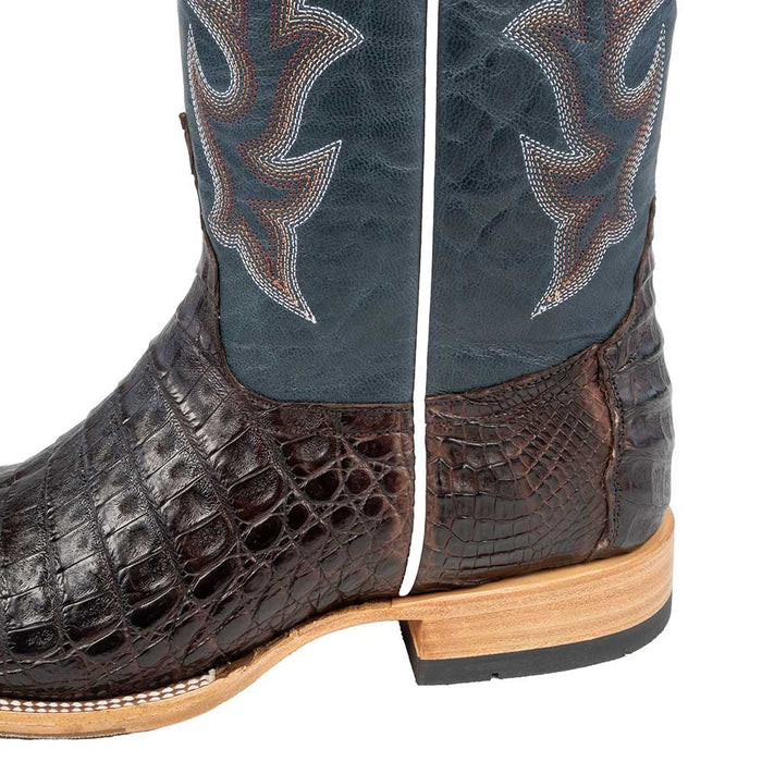 Horse Power Brown Caiman Belly Boot MEN - Footwear - Exotic Western Boots Horse Power
