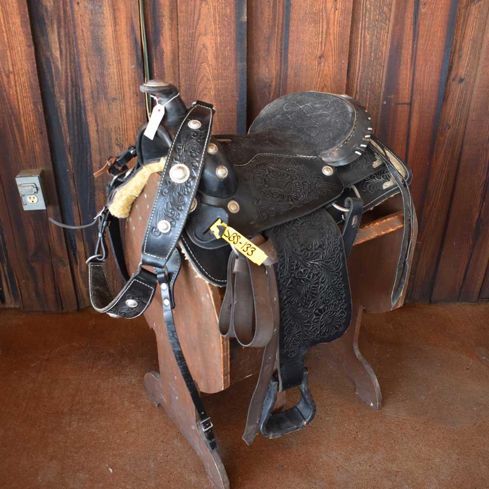 Used 15" Buffalo Rider Saddle Sale Barn Teskey's   