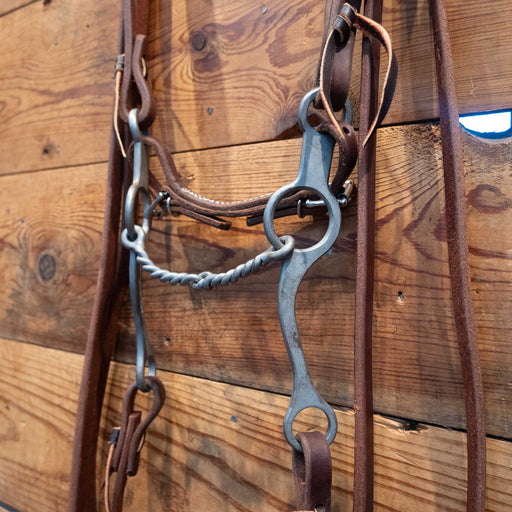 Josh Ownbey Cowboy Line Circle Gag Twisted Snaffle Bridle Rig Tack - Rigs Josh Ownbey Cowboy Line