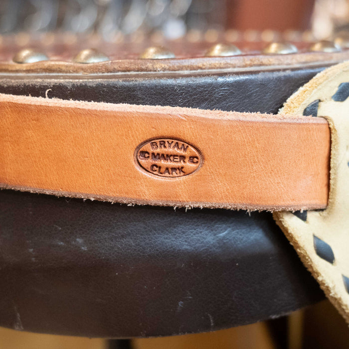 Bryan Clark Roughout Stepthrough Chaps w/ Ryan Clark Hardware