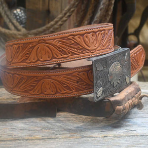 Western Belt Handmade by Ross Bullinger - 38" RB001 MEN - Accessories - Belts & Suspenders Ross Bullinger   