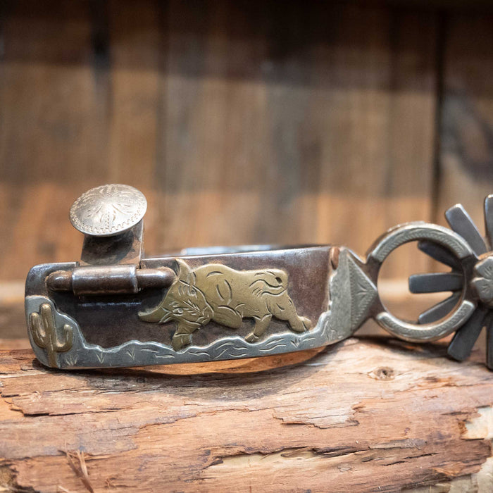 #264  Ron Tollison's Mounted Chihuahua Spurs