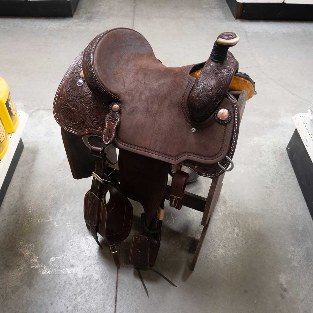 14" PATRICK SMITH ROPING SADDLE