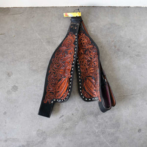 Like New Jeff Smith Feather Tooled Fenders Sale Barn Jeff Smith