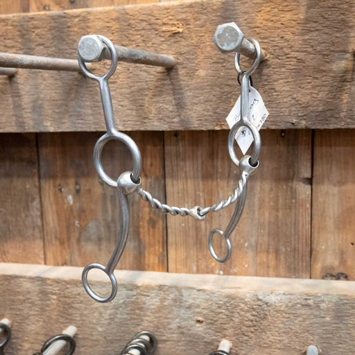 Flaharty Big Circle Gag Twisted Wire 2 Pc Bit Tack - Bits Flaharty