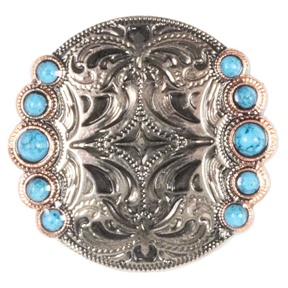 Stock Show With Turquoise Concho Tack - Conchos & Hardware - Conchos MISC   