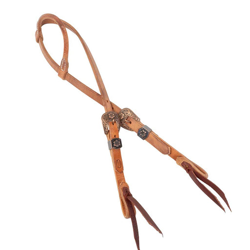 Teskey's One Ear Headstall w/Sunflower Buckles Tack - Headstalls Teskey's