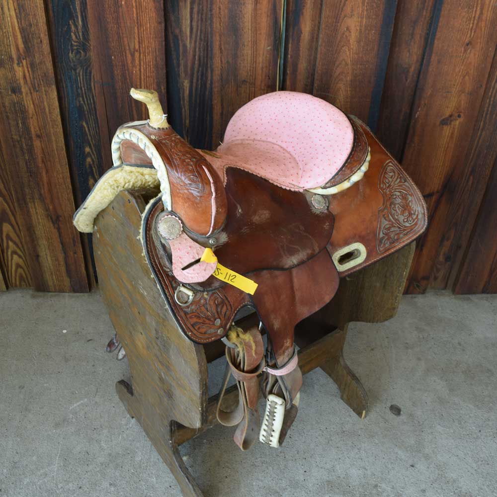 Used Barrel Saddle Pink Seat Sale Barn Teskeys   