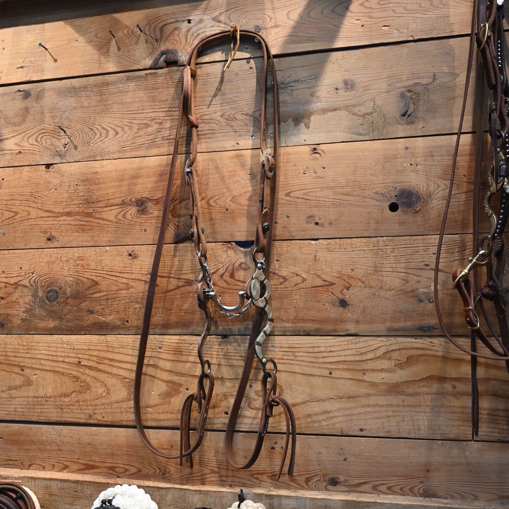 Bridle Rig - BLESSINGS - Ported Chain Bit RIG974 Tack - Rigs Blessings