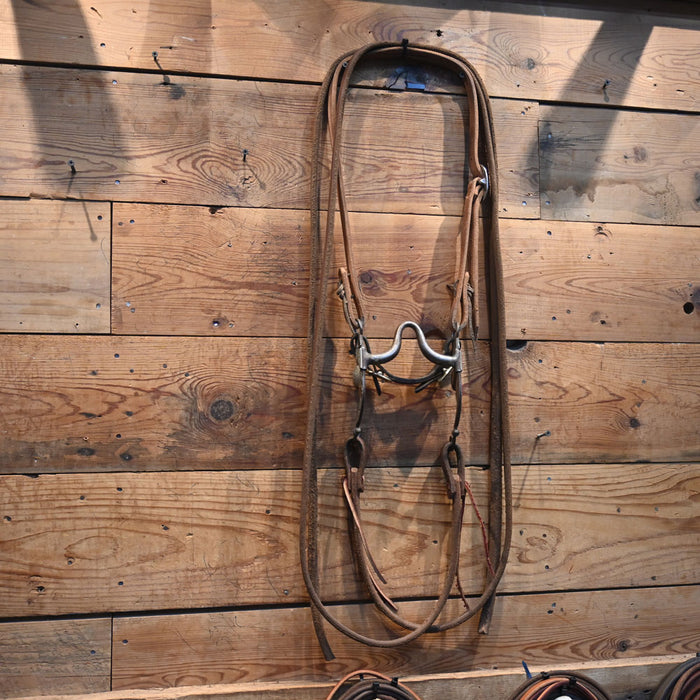 Teuscher Silver Mounted Solid Port Rig Tack - Rigs Rod Teuscher