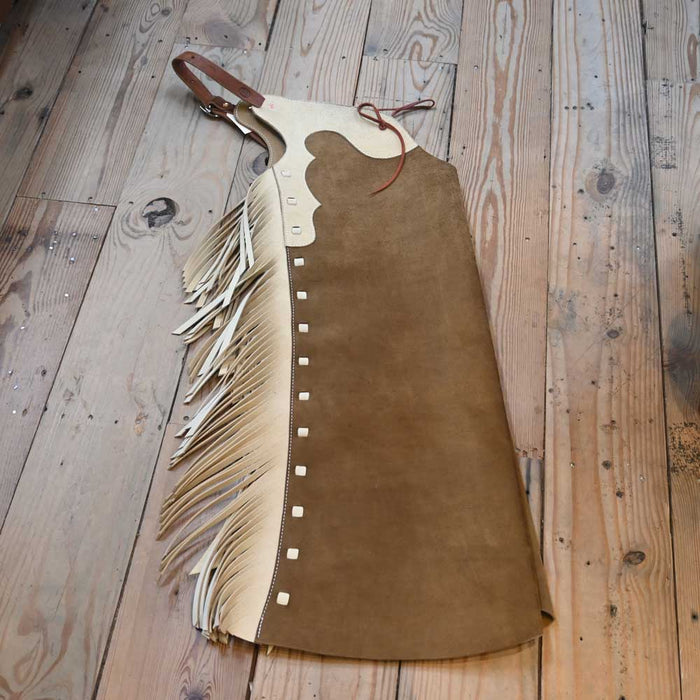 WLC Rough-Out Stepthrough Chaps Tack - Chaps & Chinks WLC