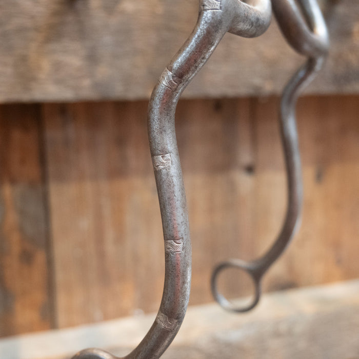 Fleming Silver Mounted Solid Port Bit Tack - Bits David Fleming