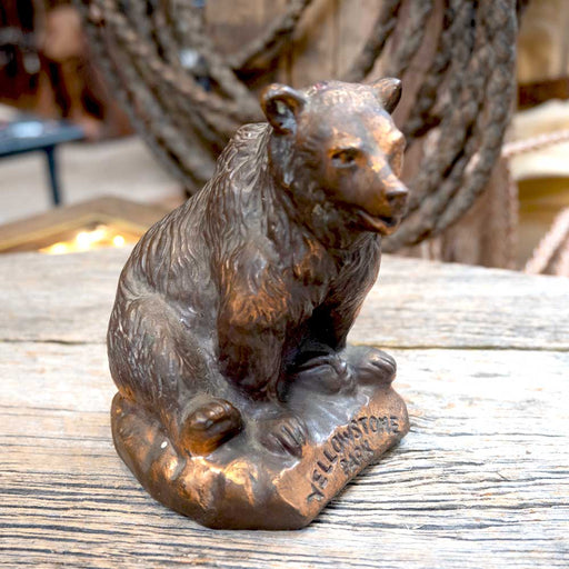 Vintage Chalkware Yellowstone Bear Collectibles Teskey's