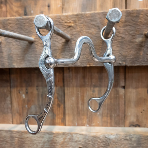 Luke Spraberry #208 Silver Mounted Solid Port Bit Tack - Bits Luke Spraberry