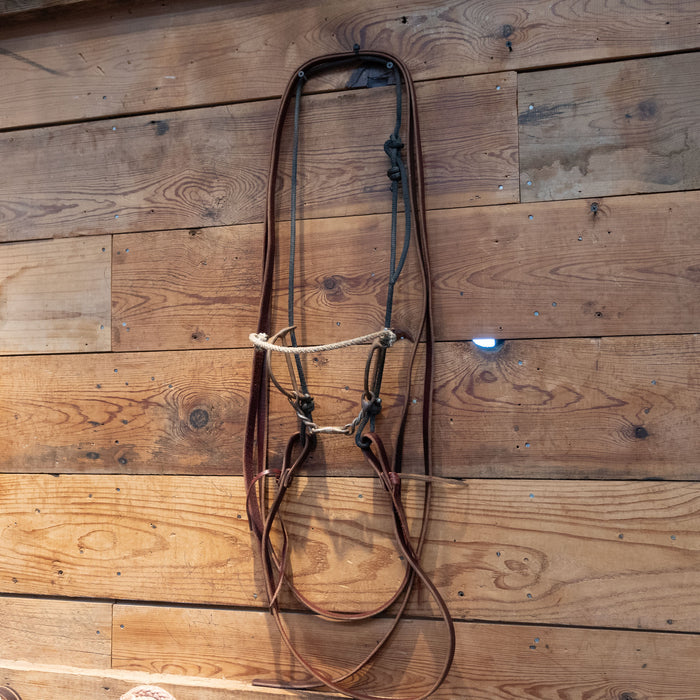3 Piece Dogbone Draw-Gag Bridle Rig