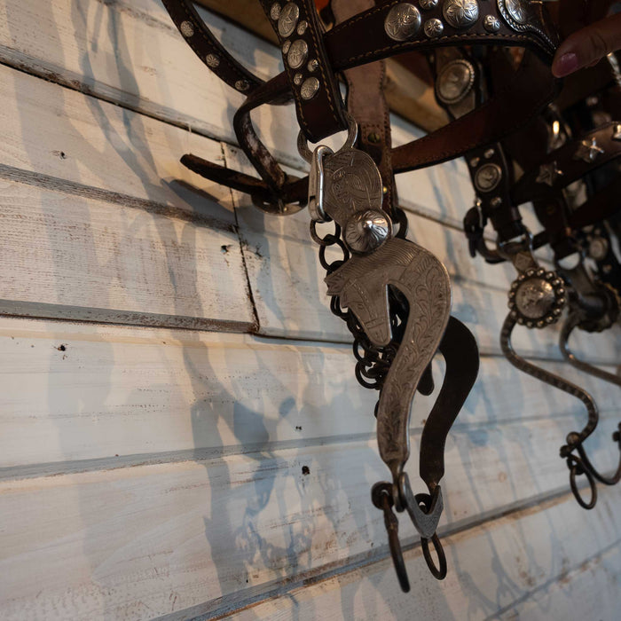 Vintage Collection of Five Edward Bohlin Bridle Rigs