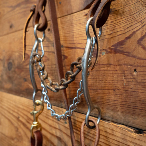 Stamped "RR" Chain Bridle Rig Tack - Rigs MISC