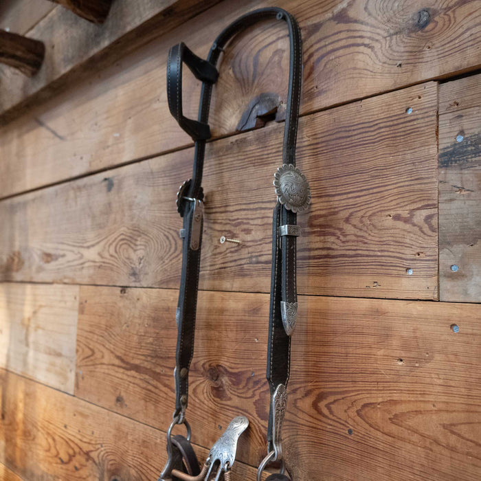 Silver Engraved TC Hansen Spade 1/2 Rig