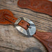 Tooled Leather Spur Straps w/Ownbey Buckles Tack - Spur Straps Josh Ownbey Cowboy Line