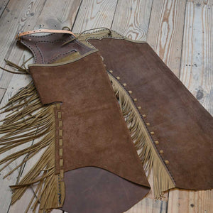 McCarty Leather Baird, Texas - Nice Working Ranch Chaps   CHAP891 Tack - Chaps & Chinks Mccarty Leathers   