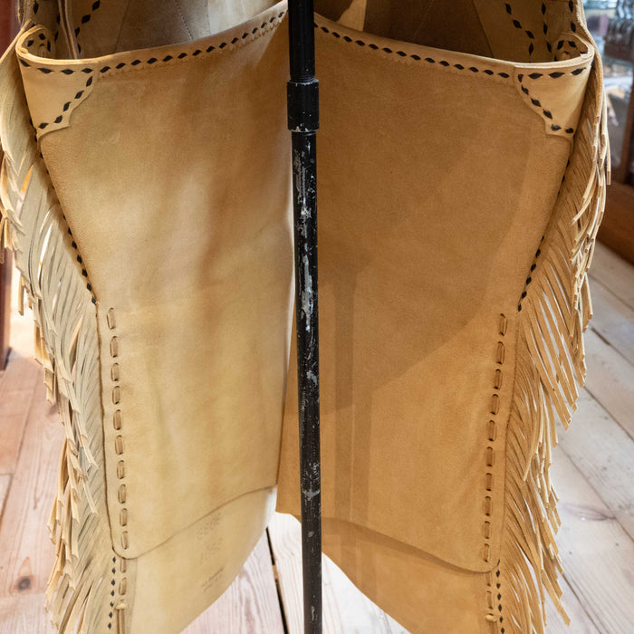 Bryan Clark Roughout Stepthrough Chaps w/ Ryan Clark Hardware