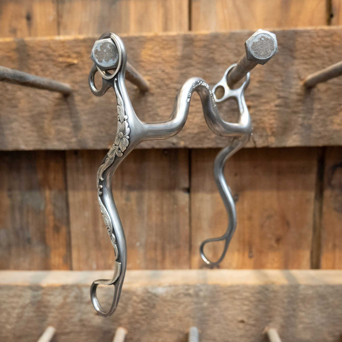 R. Looper #27-2025 Silver Engraved Port Bit 1835