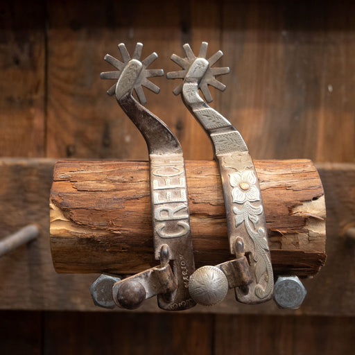 Marion 333 Siler Mounted Spurs Tack - Spurs Marion