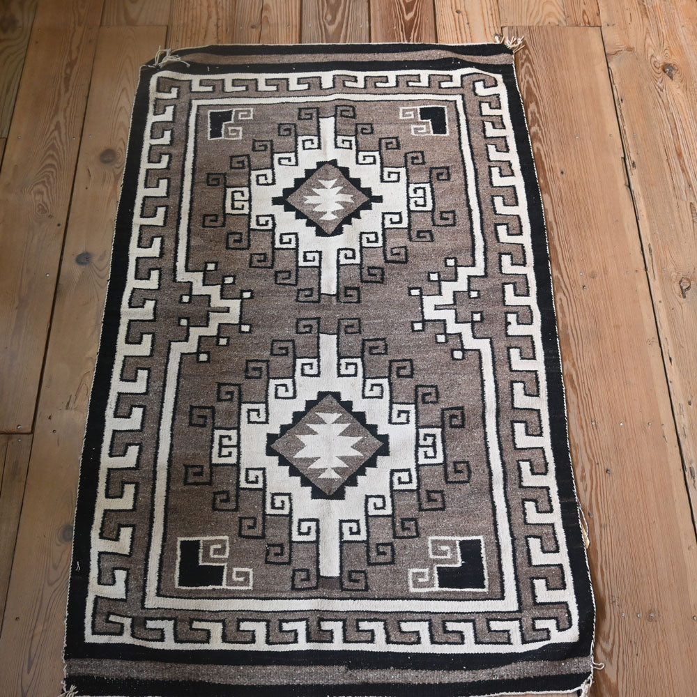 Authentic 1920's Navajo Blanket - Rug _CA622 Collectibles MISC   