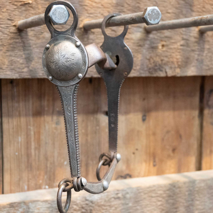 EG* Silver Engraved Rutledge Bit 1843