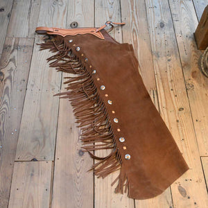 Teskey's Versatility Large Roughout Leather Chaps - CHAP1099 Tack - Chaps & Chinks Teskey's