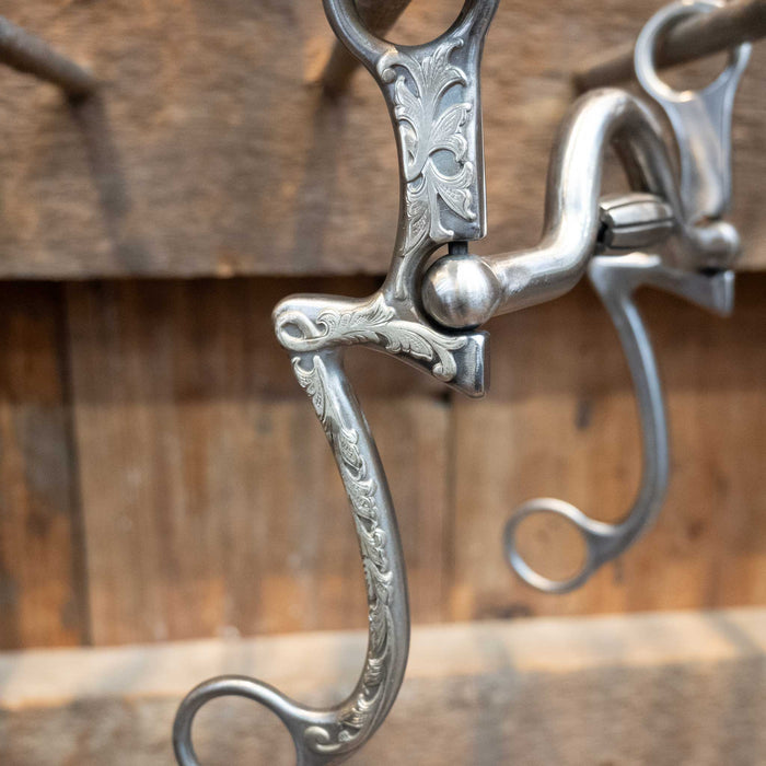 Silver Mounted Kerry Kelley 7 Johnny w/Cricket Bit