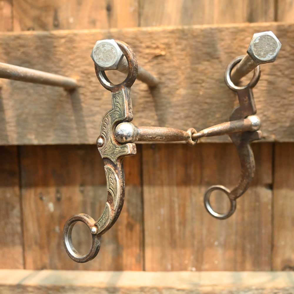 Tom Balding - Silver Mounted Smooth Snaffle - TI1278 Tack - Bits Tom Balding