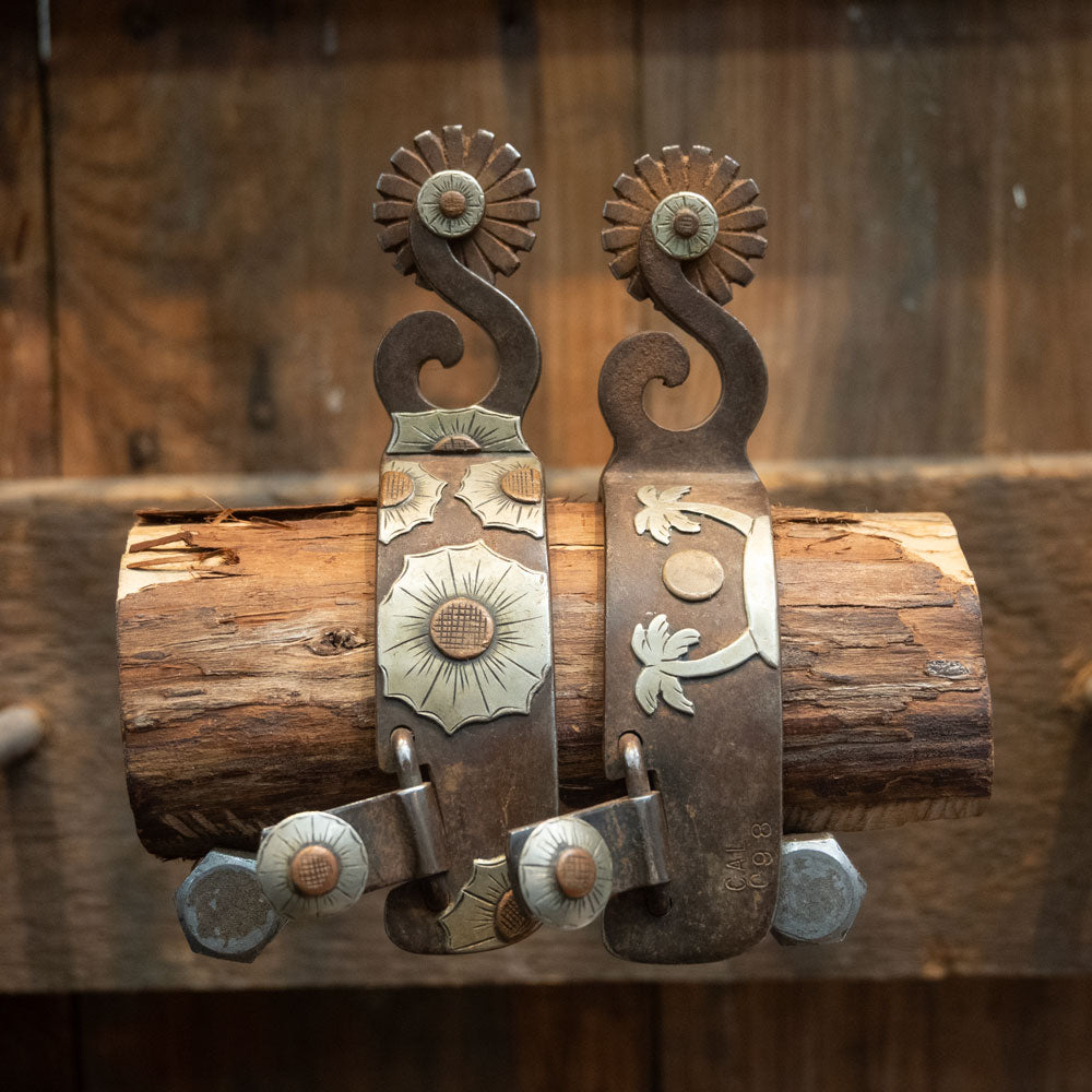 CAL Silver Mounted Spurs