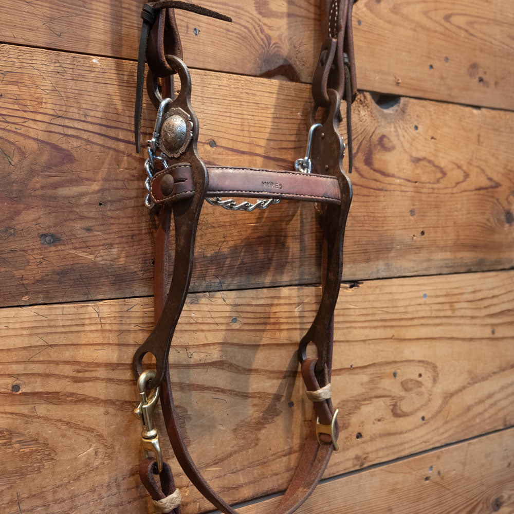 Myres Leather Bit Bridle Rig