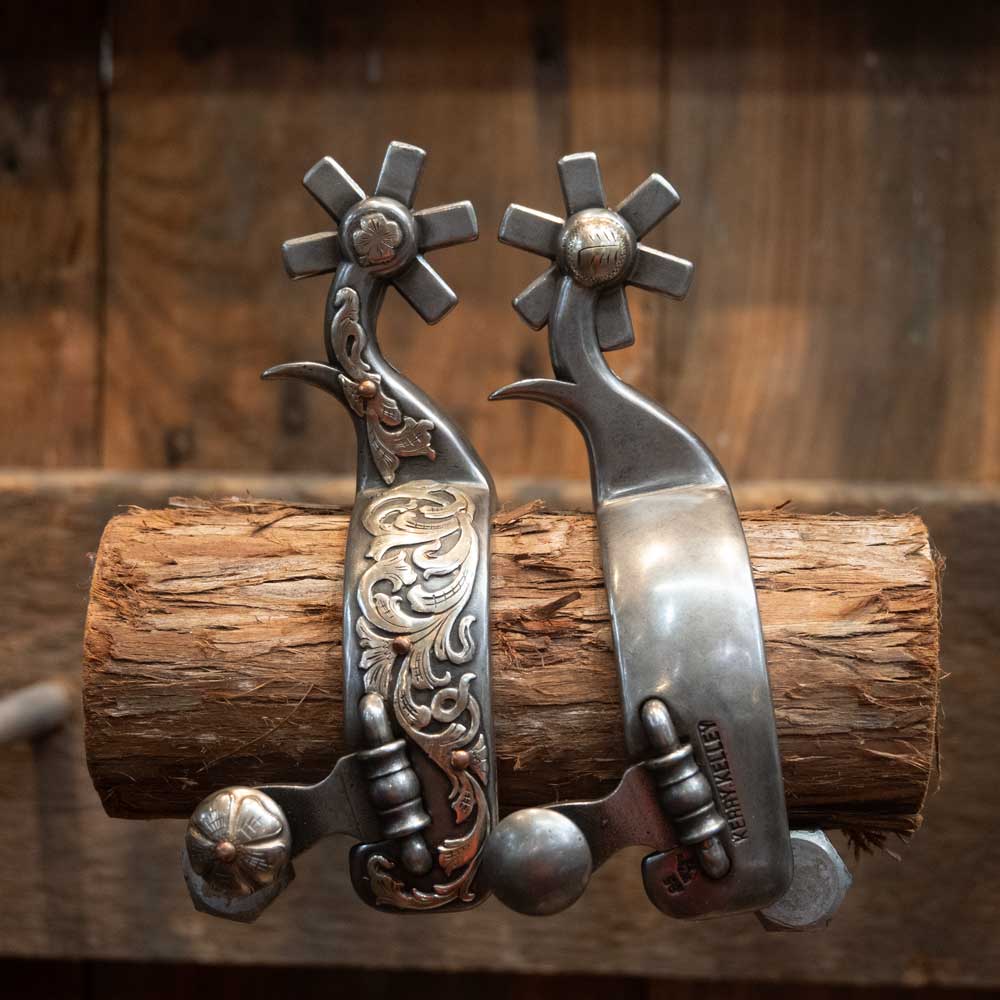Kerry Kelley Silver Mounted Women's #85 Spurs