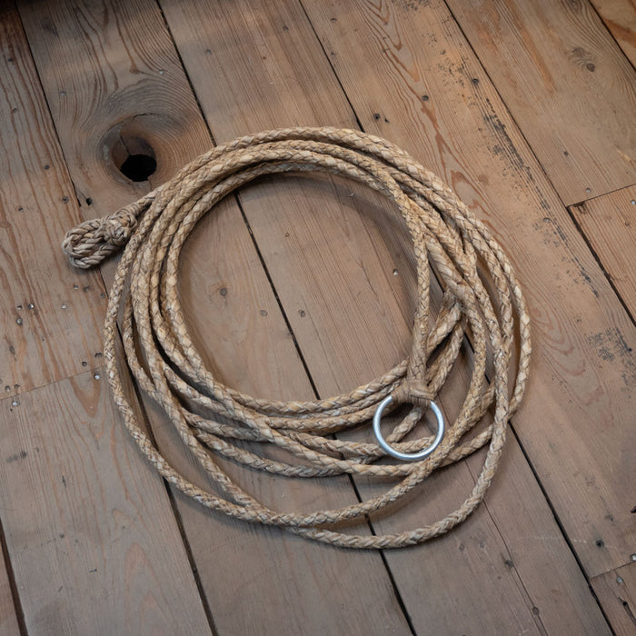 Hand Braided 43' Riata Rope 080 Tack - Ropes & Roping Teskey's