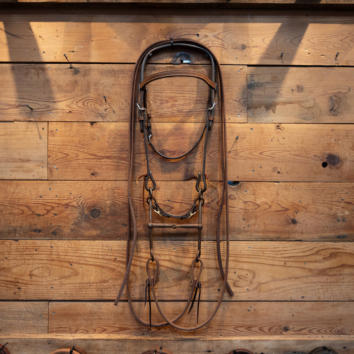 Shanked Snaffle Bridle Rig Tack - Rigs MISC