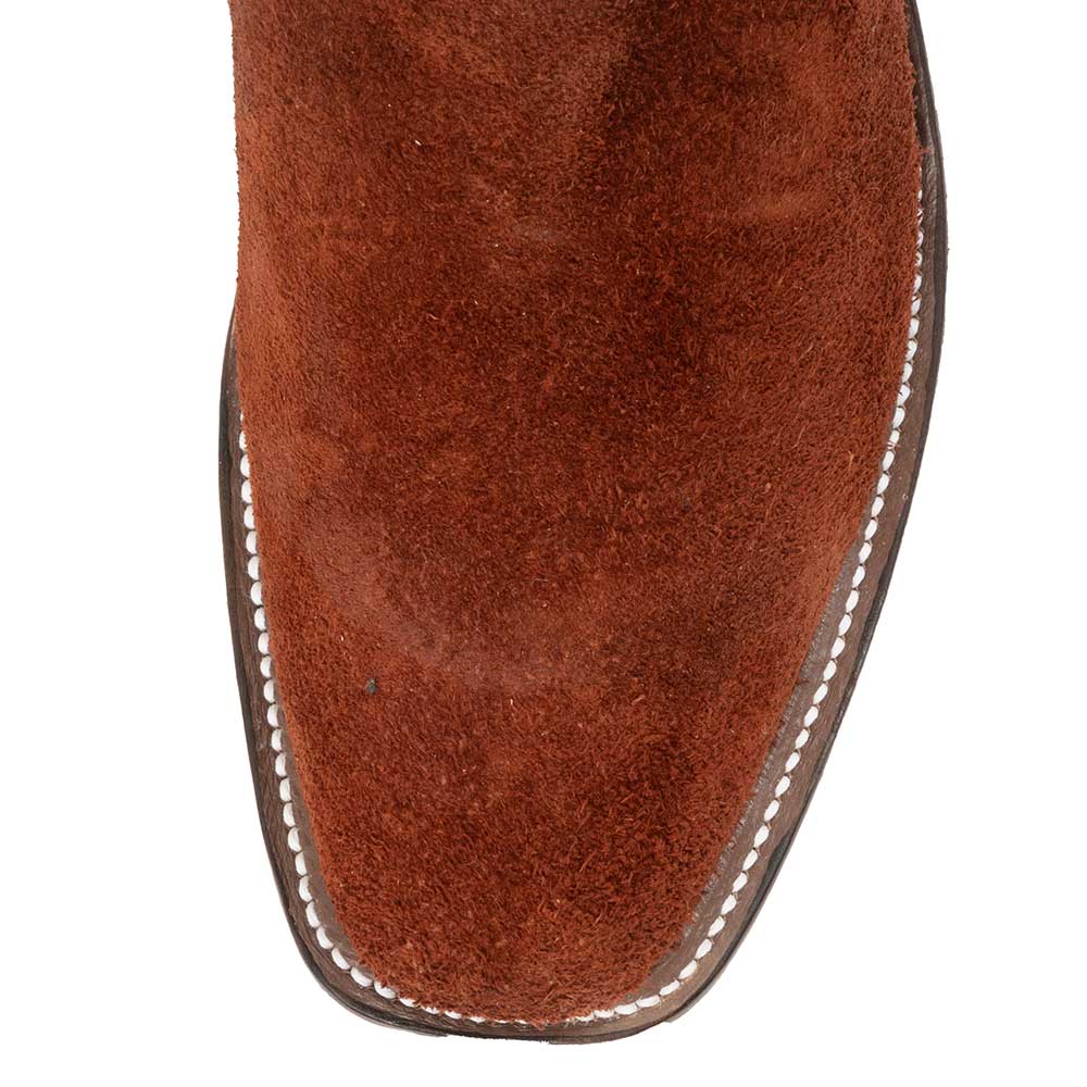 Rios of Mercedes Men's Rust Aniline Roughout Boot - Teskeys