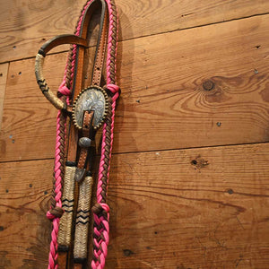 Bridle Rig - Dale Chavez Headstall -Combo 3 Piece Floating Port Gag-Bit - RIG401 Tack - Rigs dale chavez   
