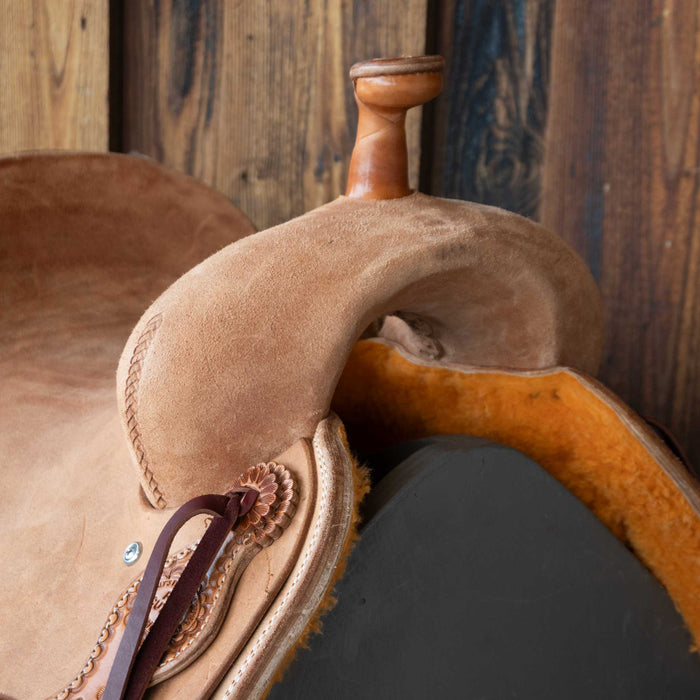 15.5" TESKEY'S PRO CUTTER RANCH CUTTER SADDLE
