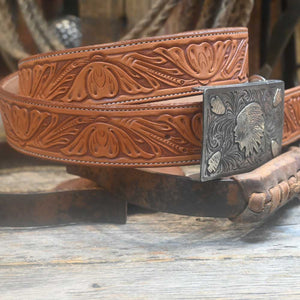 Western Belt Handmade by Ross Bullinger - 38" RB001 MEN - Accessories - Belts & Suspenders Ross Bullinger   