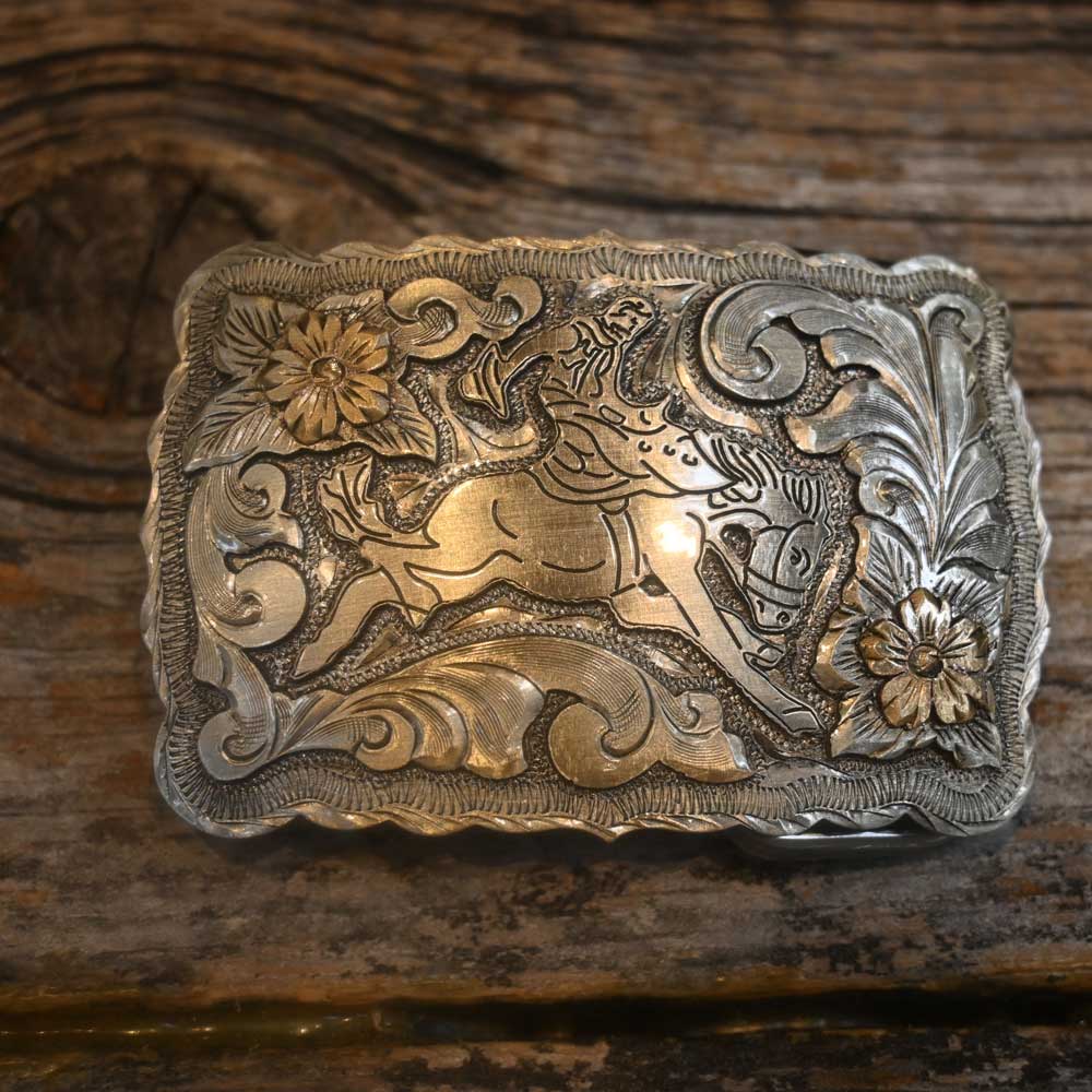 Teskey's Bronc Rider Buckle   _CA797 ACCESSORIES - Additional Accessories - Buckles Teskey's   