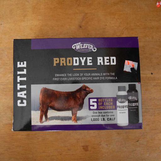 NEW Weaver Liverstock Pro Color Dye Pack Of 5 Sale Barn MISC   