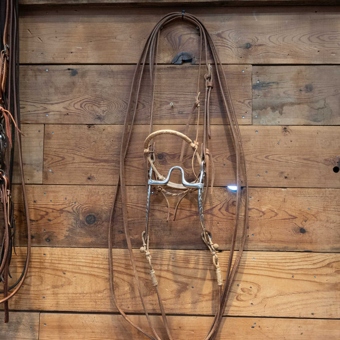Cutrell Bit w/ Clint Gregory Headstall, Reins & Cavesson