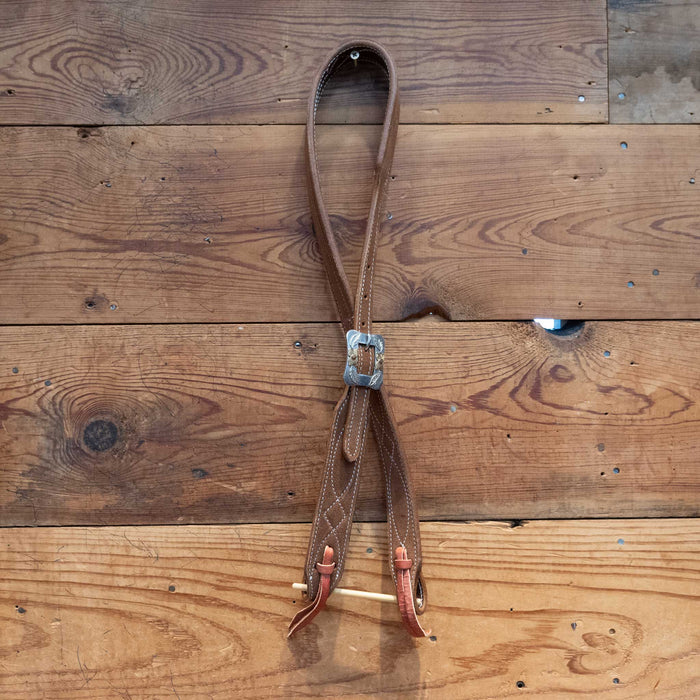 Brown 3/4" Split Ear Headstall
