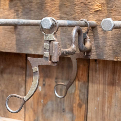 Silver Engraved Solid Port Bit Tack - Bits MISC