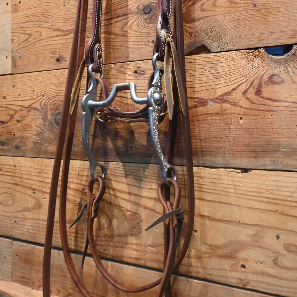 Bridle Rig - Josh Ownbey Cowboy Line Square Hinge Bit RIG855 Tack - Rigs Josh Ownbey Cowboy Line