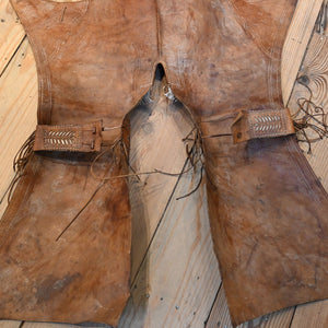 Authentic Handmade Vintage Leather Mexico Style Chaps CHAP1183